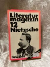 Literaturmagazin nietzsche red gebraucht kaufen  Oberthal