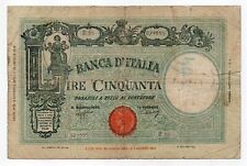 50 lire 1943 usato  San Tammaro