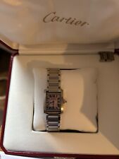 Cartier tank white for sale  POOLE