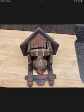 Antique wooden bell for sale  BANBURY