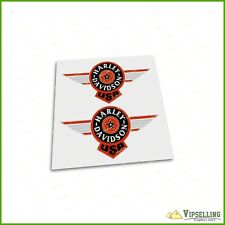 Harley-Davidson Fatboy Tank Premium Restoration Decals Stickers Kit, used for sale  Shipping to South Africa