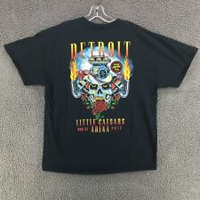 Camiseta dupla face Guns N Roses Detroit 2017 Not In This Lifetime Tour GG rara, usado comprar usado  Enviando para Brazil