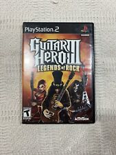 PS2 Guitar Hero 3 Legends Of Rock Game (VG) , used for sale  Shipping to South Africa