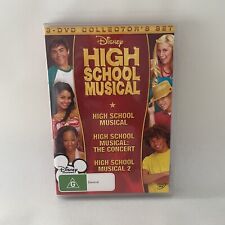 High School Musical 1, 2 & The Concert (Region 4 DVD, 2006) MUITO BOM ESTADO - 3 discos comprar usado  Enviando para Brazil
