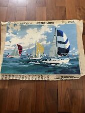 Completed tapestry sailing for sale  PENZANCE