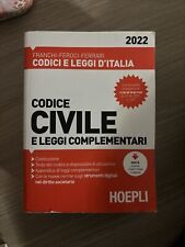civile hoepli codice usato  Modena