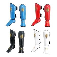 NUEVO 2024 Niños Shin Guard Kickboxing Muay Thai Artes Marciales Taekwondo Pierna Protector segunda mano  Embacar hacia Argentina