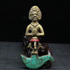 Chinese brass inlaid for sale  Shipping to Ireland