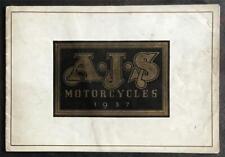 Ajs motorcycles 1937 for sale  Shipping to Ireland