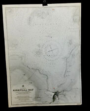 Antique admiralty chart. for sale  GULLANE