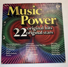 Music Power: 22 sucessos e estrelas originais - (LP, K-Tel, 1974) vários artistas pop  comprar usado  Enviando para Brazil