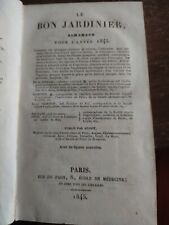 Almanach 1845 jardin d'occasion  Pont-de-Vaux