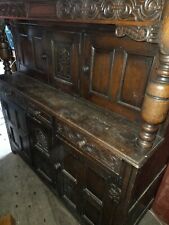 oak dresser cupboards drawers for sale  OSWESTRY