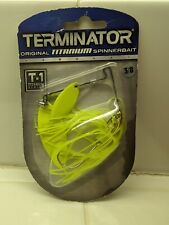 Isca giratória de titânio Terminator T-1 descontinuada... Chartreuse afiada... nova na caixa!!! comprar usado  Enviando para Brazil