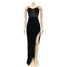 Black prom gown for sale  CAMBERLEY