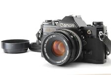 [EXC+5] Lente Canon AE-1 negra 35 mm cámara fotográfica FD 50 mm f/1,8 S.C. SC de JAPÓN segunda mano  Embacar hacia Argentina