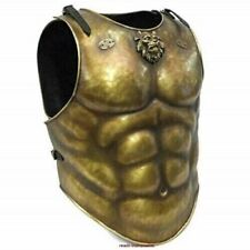 Medieval Armor Antique Brass Roman Muscle Large Size Jacket x-mas gift for sale  Shipping to South Africa