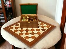Staunton acacia chess for sale  WHITCHURCH