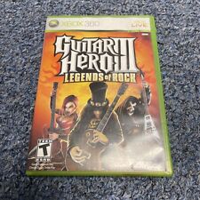 Guitar Hero III: Legends of Rock (Microsoft Xbox 360, 2007) Tested for sale  Shipping to South Africa