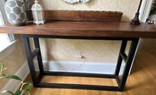 wood reclaimed console table for sale  Wayne