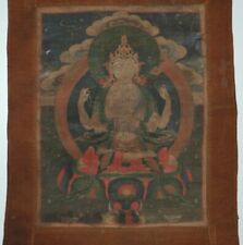 Antique tibetan thangka usato  Pontremoli