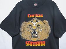 Camiseta masculina vintage Carlos Santana 2000 Tour com Everlast on Harley tamanho XL rara, usado comprar usado  Enviando para Brazil