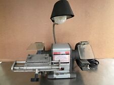 Vintage 6" Craftsman 394 Bench Grinder With Tool Sharpening Jig/Attachment 1/3HP for sale  Shipping to South Africa