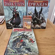 Warhammer armies books for sale  CHESTER