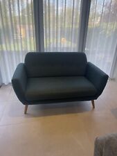 Blue seater sofa for sale  LEATHERHEAD
