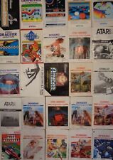 ATARI VCS 2600 -- BESCHREIBUNGEN / ANLEITUNGEN -- # DIVERSE TITEL ZUR AUSWAHL #, usado comprar usado  Enviando para Brazil