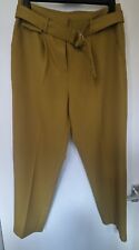 Size mustard trousers for sale  STOKE-ON-TRENT