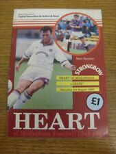 1992 heart midlothian for sale  BIRMINGHAM