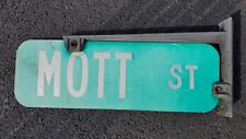 Mott street sign for sale  Scranton