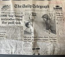 Daily telegraph 1987 for sale  LONDON