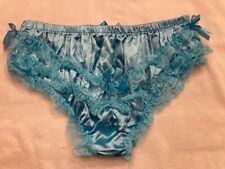 Ruffle teal satin for sale  Conyers