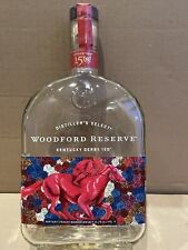 Botella de whisky bourbon vacía para correr Woodford Reserve 2024 Kentucky Derby 150 segunda mano  Embacar hacia Argentina