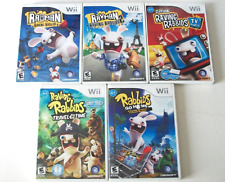 Lote de jogos Rayman Raving Rabbids 1 2 TV Party Travel In Time Go Home Nintendo Wii comprar usado  Enviando para Brazil
