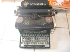 Usado, Máquina de escribir manual LC Smith & Bros Corona vintage 1910-1925 negra n.o. 8 / 10" pulgadas segunda mano  Embacar hacia Argentina