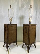 Rattan bamboo lamps for sale  Plymouth