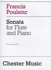 Sonata para flauta y piano de Francis Poulenc: usada, usado segunda mano  Embacar hacia Argentina