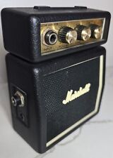 Amplificador de guitarra Marshall MS-2 1W micro prática, design mini meia pilha, preto comprar usado  Enviando para Brazil