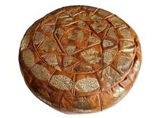 Pouf marocain cuir d'occasion  Neuvic