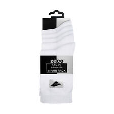 Zeco Escolar Uniforme Niñas Niños Calcetines de Tobillo Tejido Suave Licra 5 por Paquete (BS3194) segunda mano  Embacar hacia Mexico