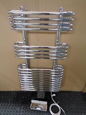Used, Towel Warmer Chrome Pre- Filled  Electric  H X  900 W X 500 LOOPED BARS for sale  Shipping to South Africa