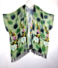 Jacketpeacock silk velvet for sale  NORMANTON
