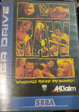 WWF RAW (1994) Sega Mega Drive (Modul, Box) working cond  16-bit comprar usado  Enviando para Brazil