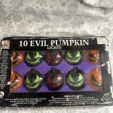 Evil pumpkin lights for sale  Winston