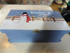 Vtg snowman kit for sale  Medway