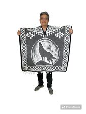 Mexican poncho howling for sale  El Paso