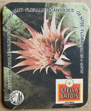 STELLA ARTOIS FLORALIES OF GHENT AECHMEA BEER BAR DRINKS MAT COASTER for sale  Shipping to South Africa